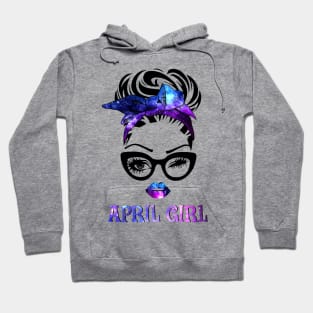 April Girl Galaxy Hoodie